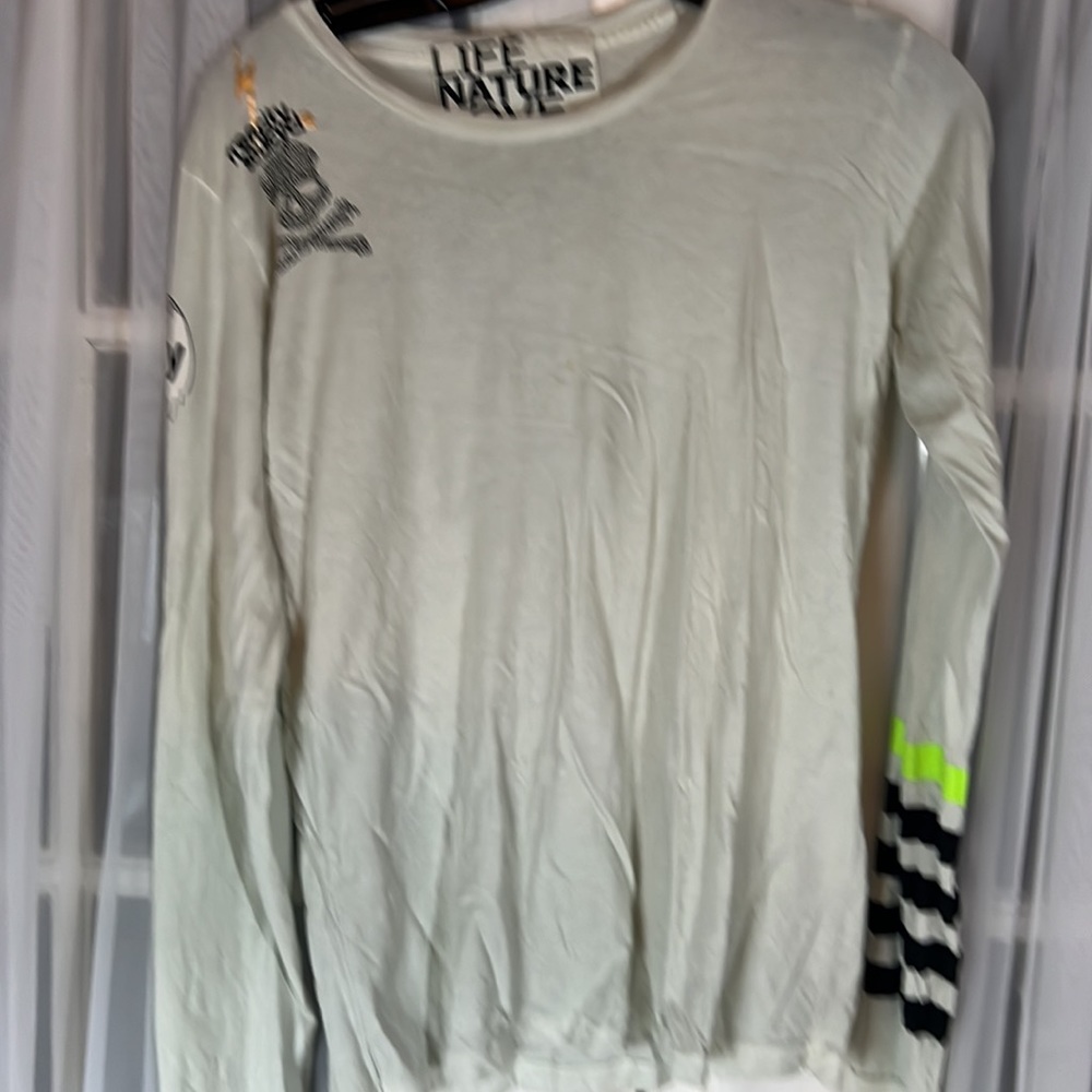 Freecity x SoulCycle Women’s Small Long Sleeve Skull Graphic Tee mint G Green - Picture 7 of 10
